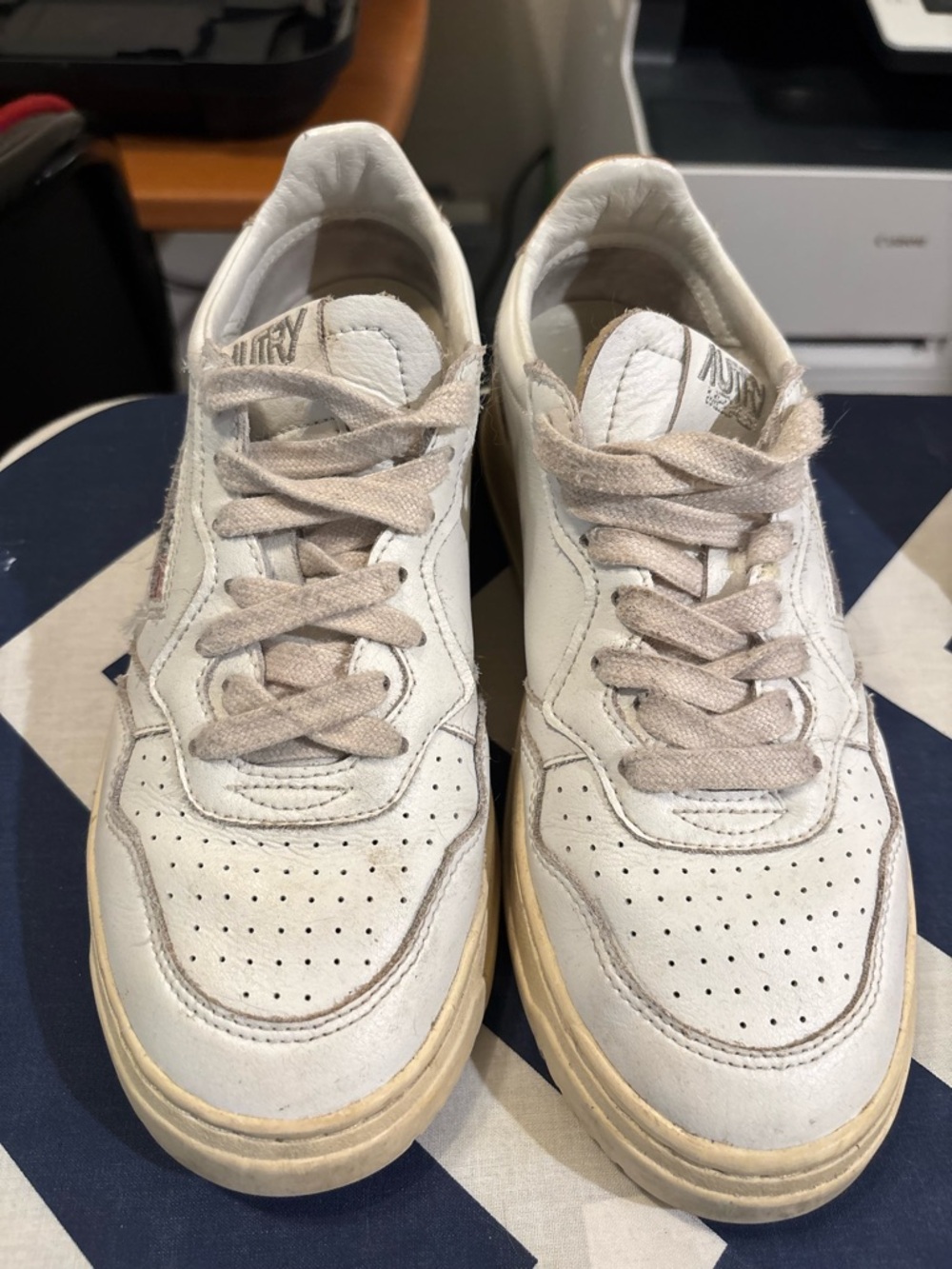 Autry White Sneakers